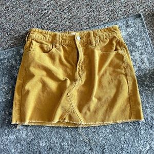 Pacsun yellow skirt